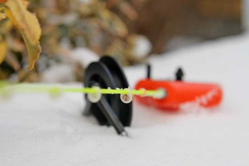 wędka zawodniczna podlodowa